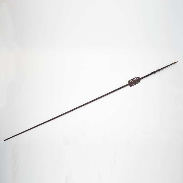 Papua New Guinea Asmat Long Spear, 19th century