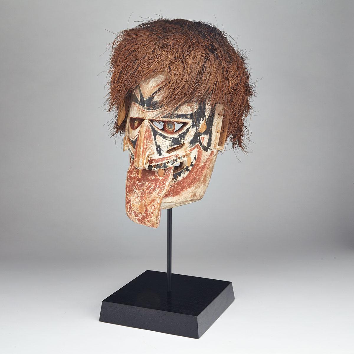 Papua New Guinea New Ireland Malagan Mask, 20th century