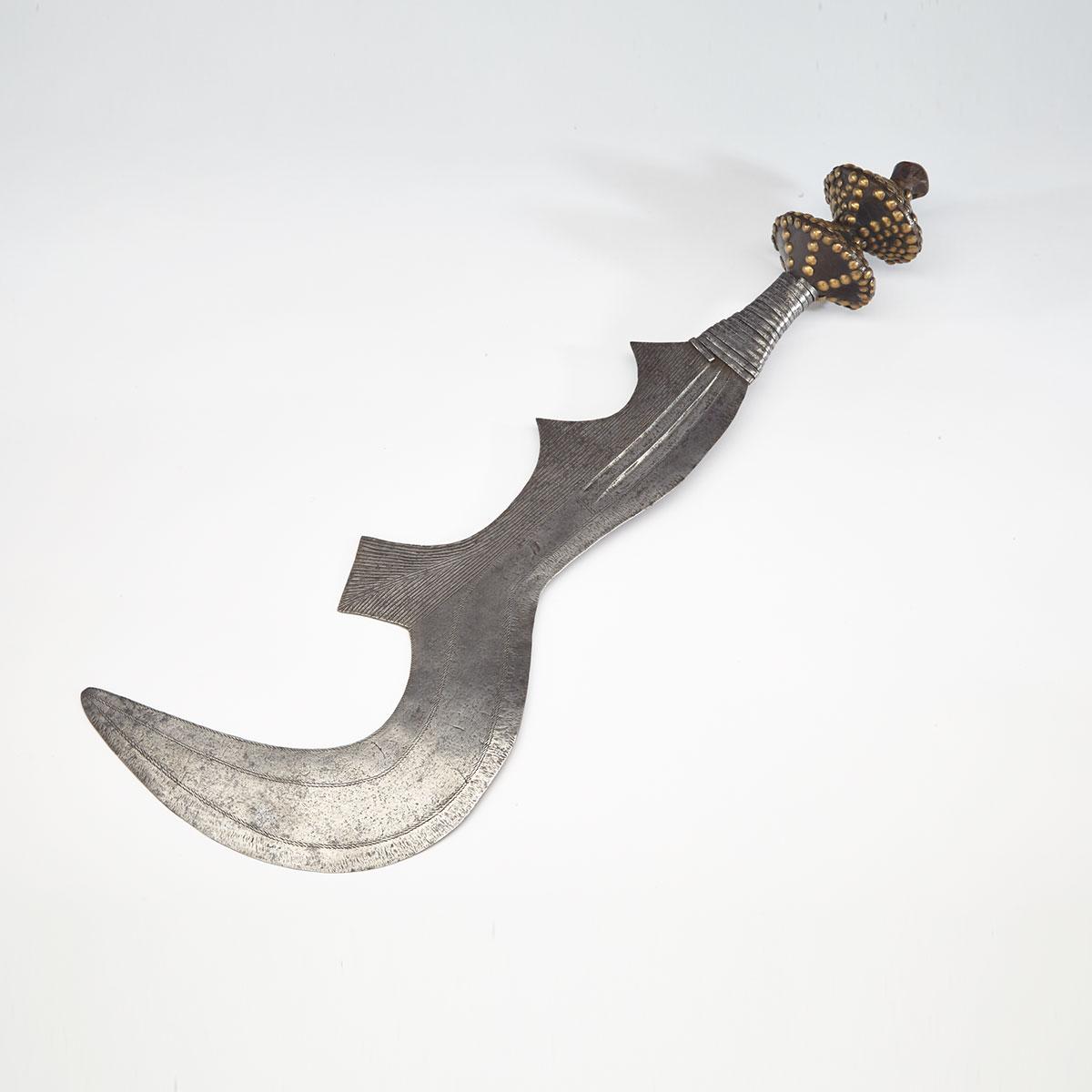 African Ngombe Ngulu Executioner’s Sword, 19th century