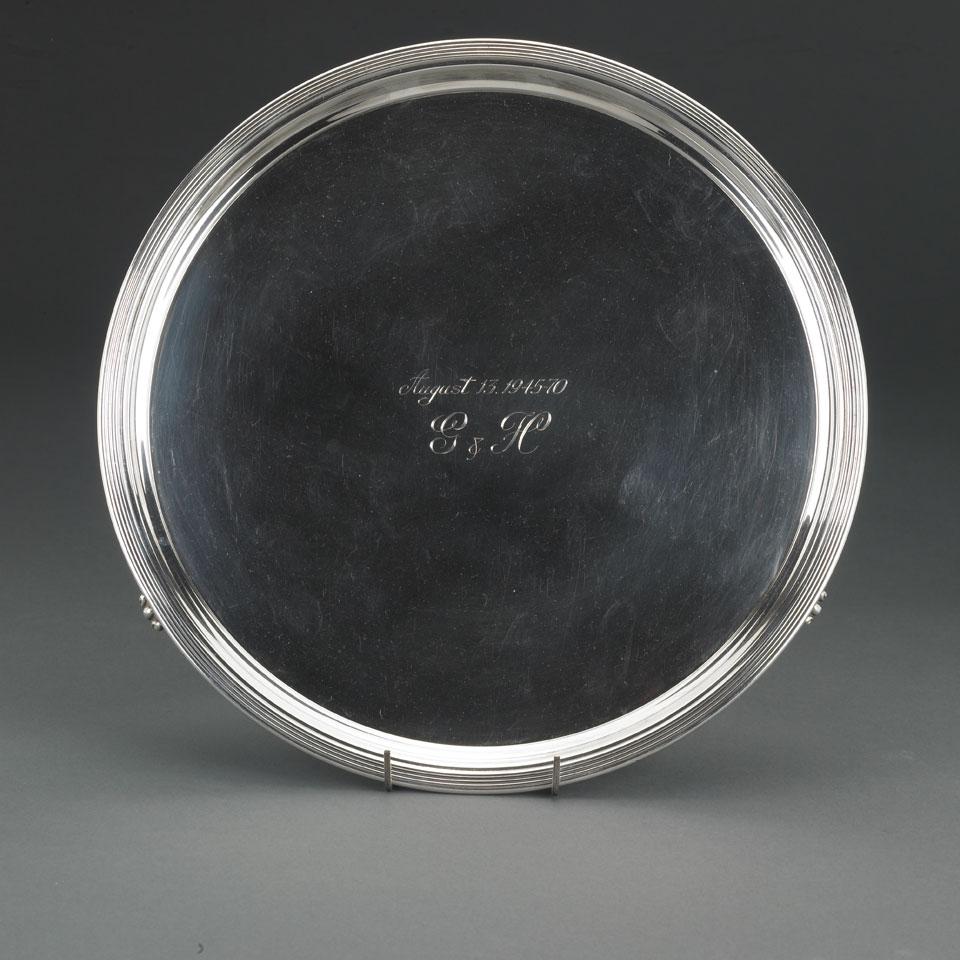 Canadian Silver Salver, Henry Birks & Sons, Montreal, Que., 1968