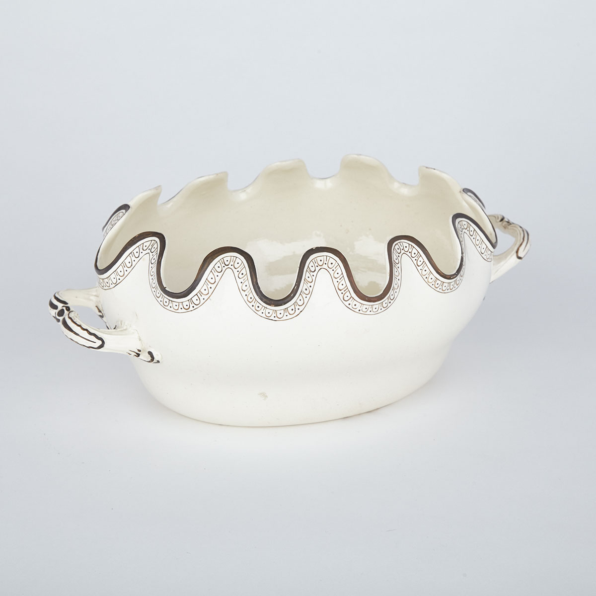 Wedgwood Creamware Oval Monteith, c.1800
