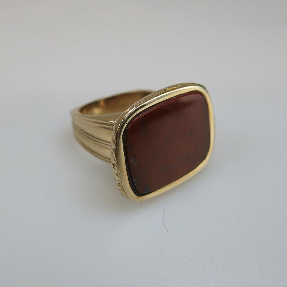 10k And 14k Yellow Gold Ring