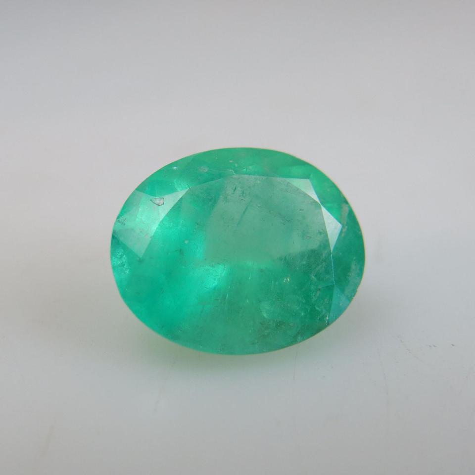 Unmounted Oval Cut Emerald