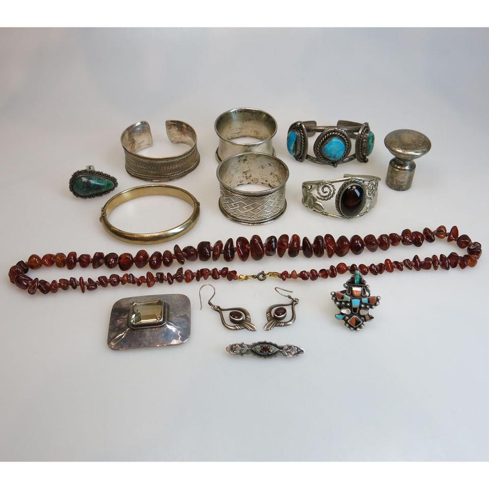 Quantity Of Gold-Filled, Silver And Silver-Plated Jewellery