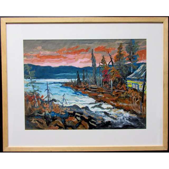 LOUISE S. MUIR (CANADIAN, 20TH CENTURY); UNSIGNED (CANADIAN, 20TH CENTURY)  
