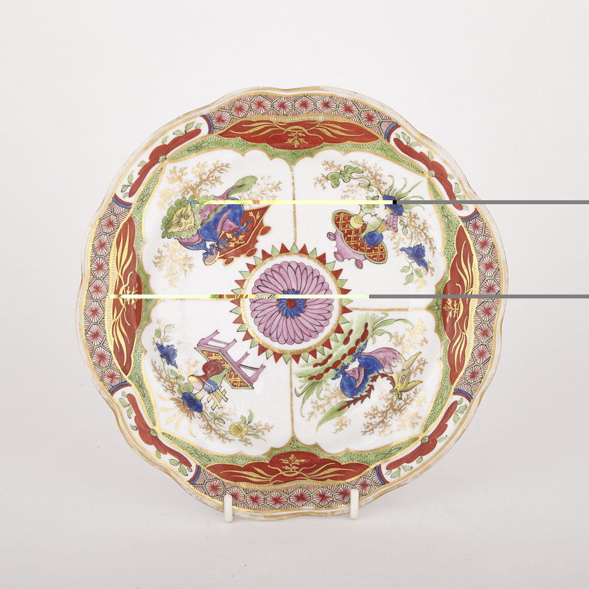 Barr Worcester ‘Kylin’ Pattern Plate, c.1800-1810
