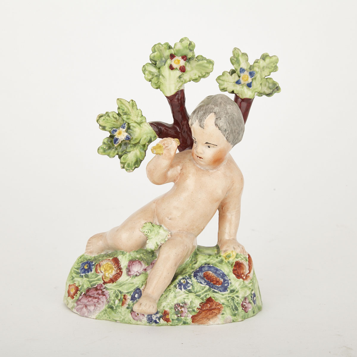 Staffordshire Pearlware Bocage Figure c.1820