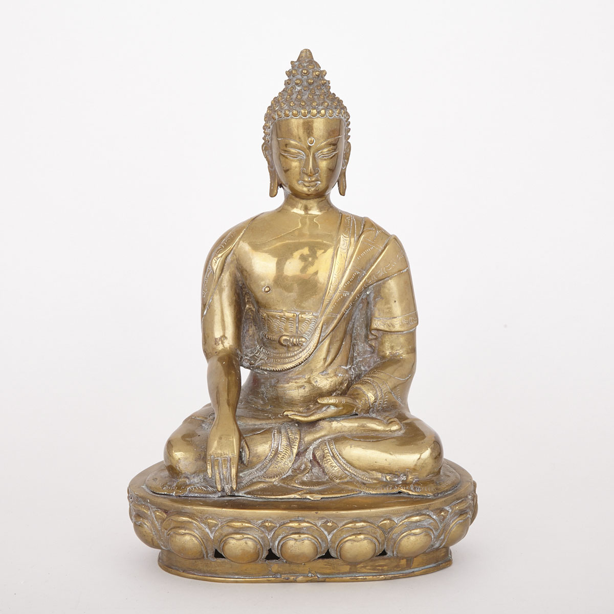 Bronze Seated Buddha