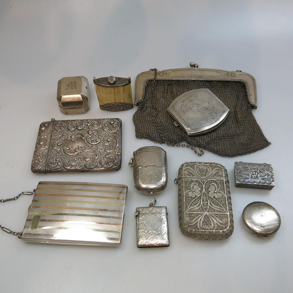 Small Quantity Of Various Silver Accessories