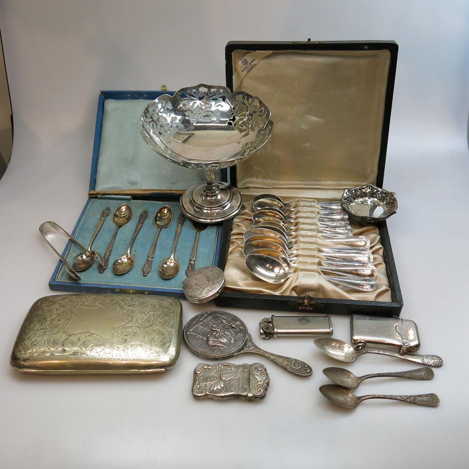 Quantity Of Silver And Silver-Plate