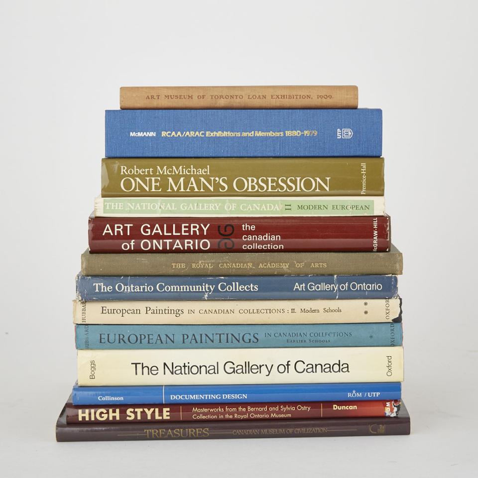 Canadian Art Collections (13 volumes) 