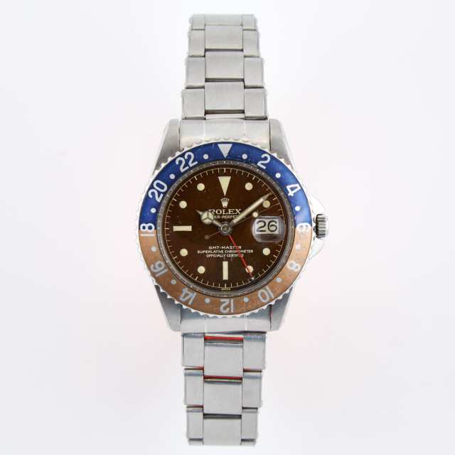 Rolex Oyster Perpetual “Pepsi” GMT-Master Wristwatch