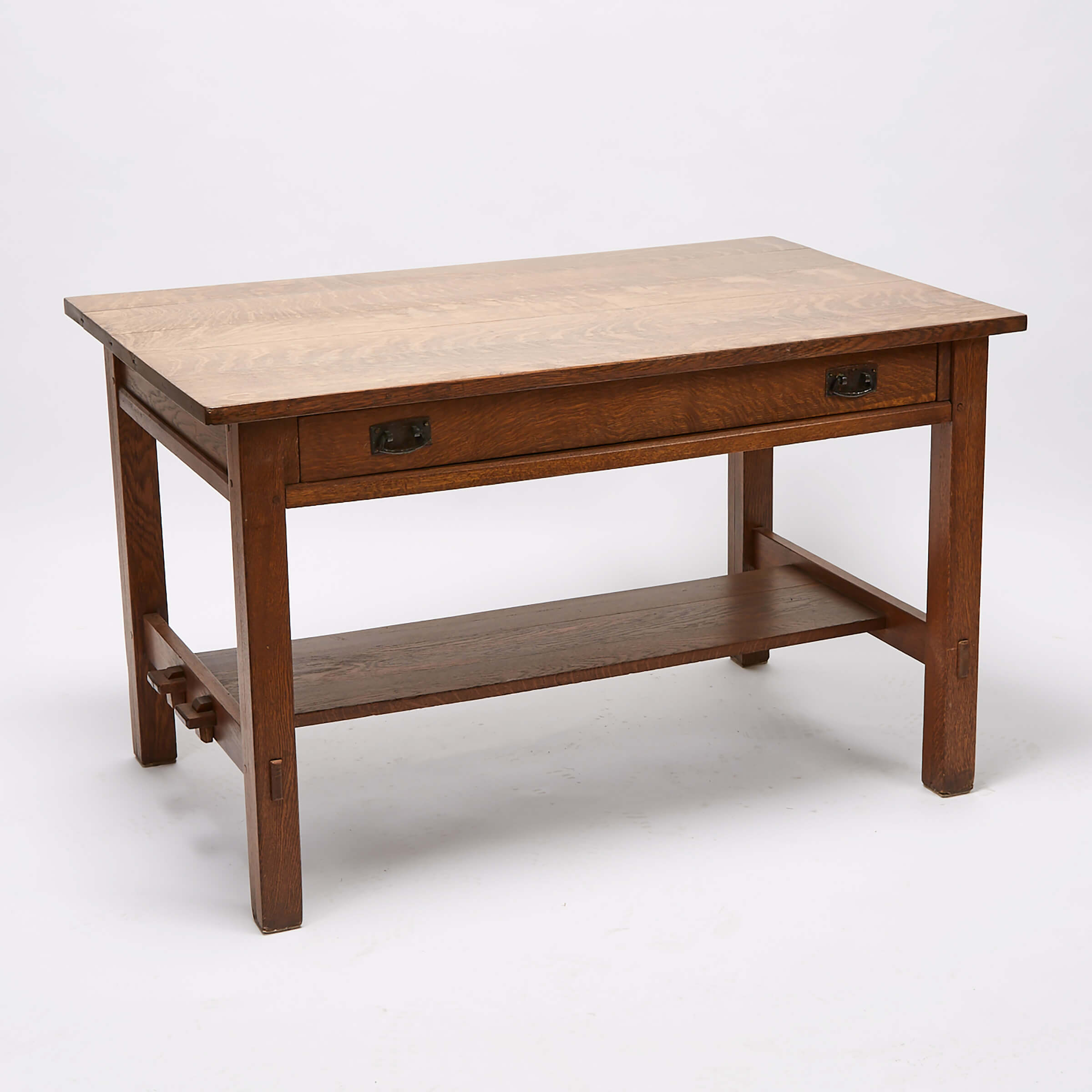 Gustav Stickley Model 531 Oak Library Table, early 20th century