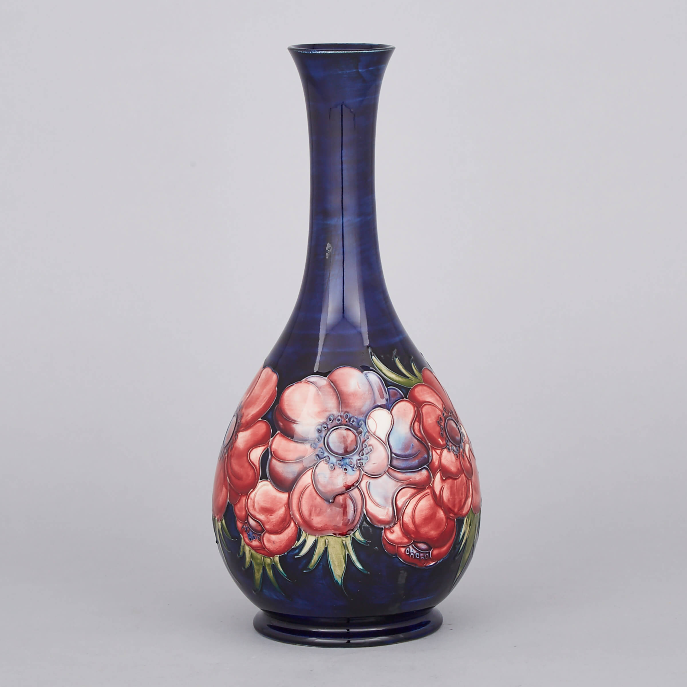 Moorcroft Anemone Vase, c.1960