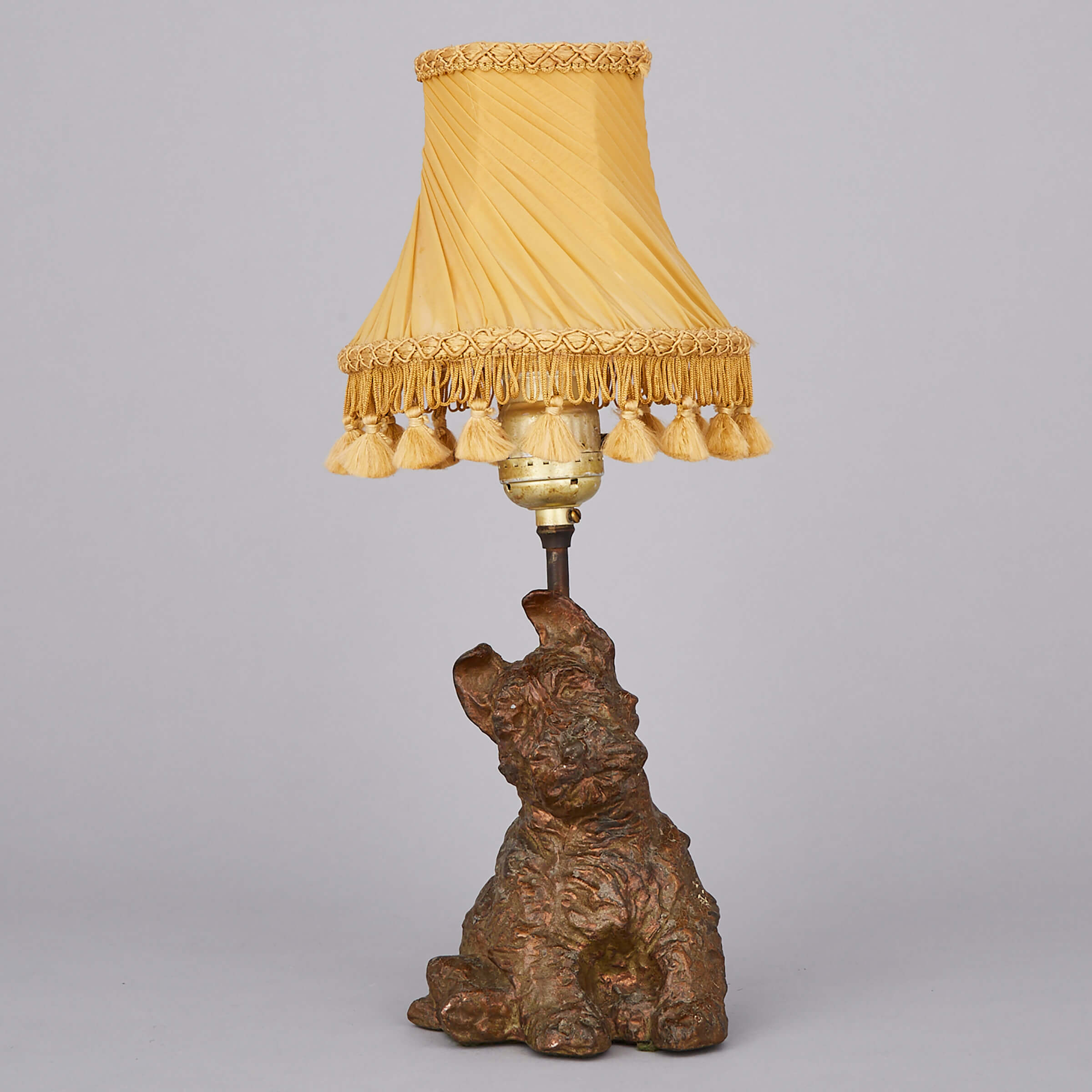 McClelland Barclay (American, 1891-1943) Scottie Dog Form Table Lamp, 1932