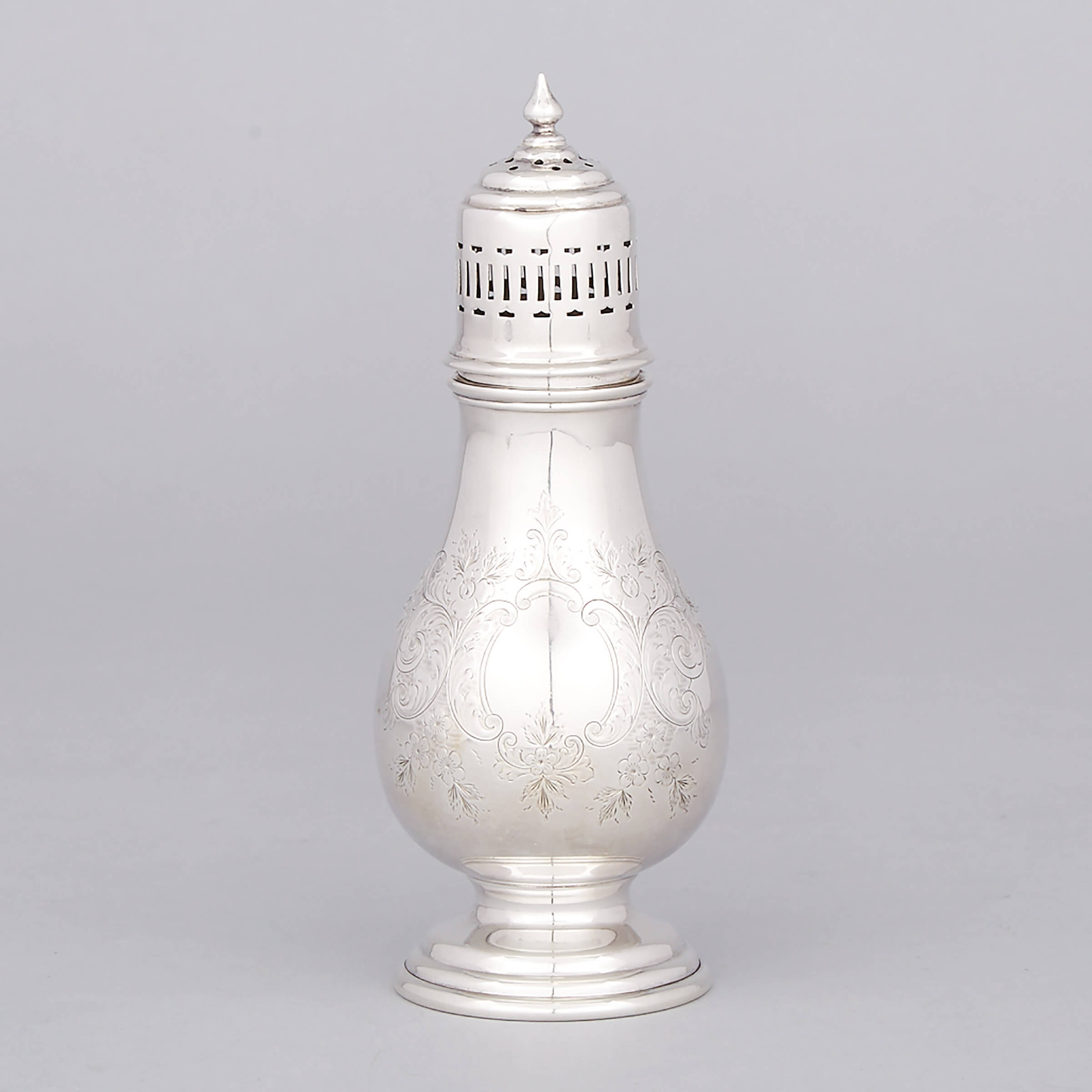 Canadian Silver Sugar Caster, Henry Birks & Sons, Montreal, Que., 20th century