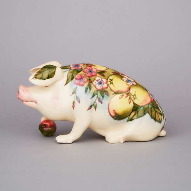 Moorcroft Model of ‘Peter the Pig’, 1990