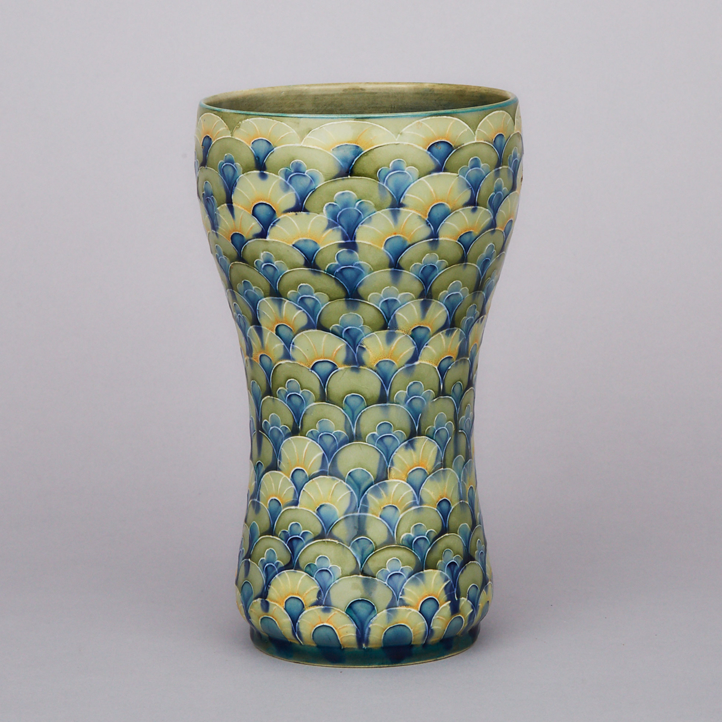 Macintyre Moorcroft Scale Pattern Vase, for Liberty & Co., c.1907 