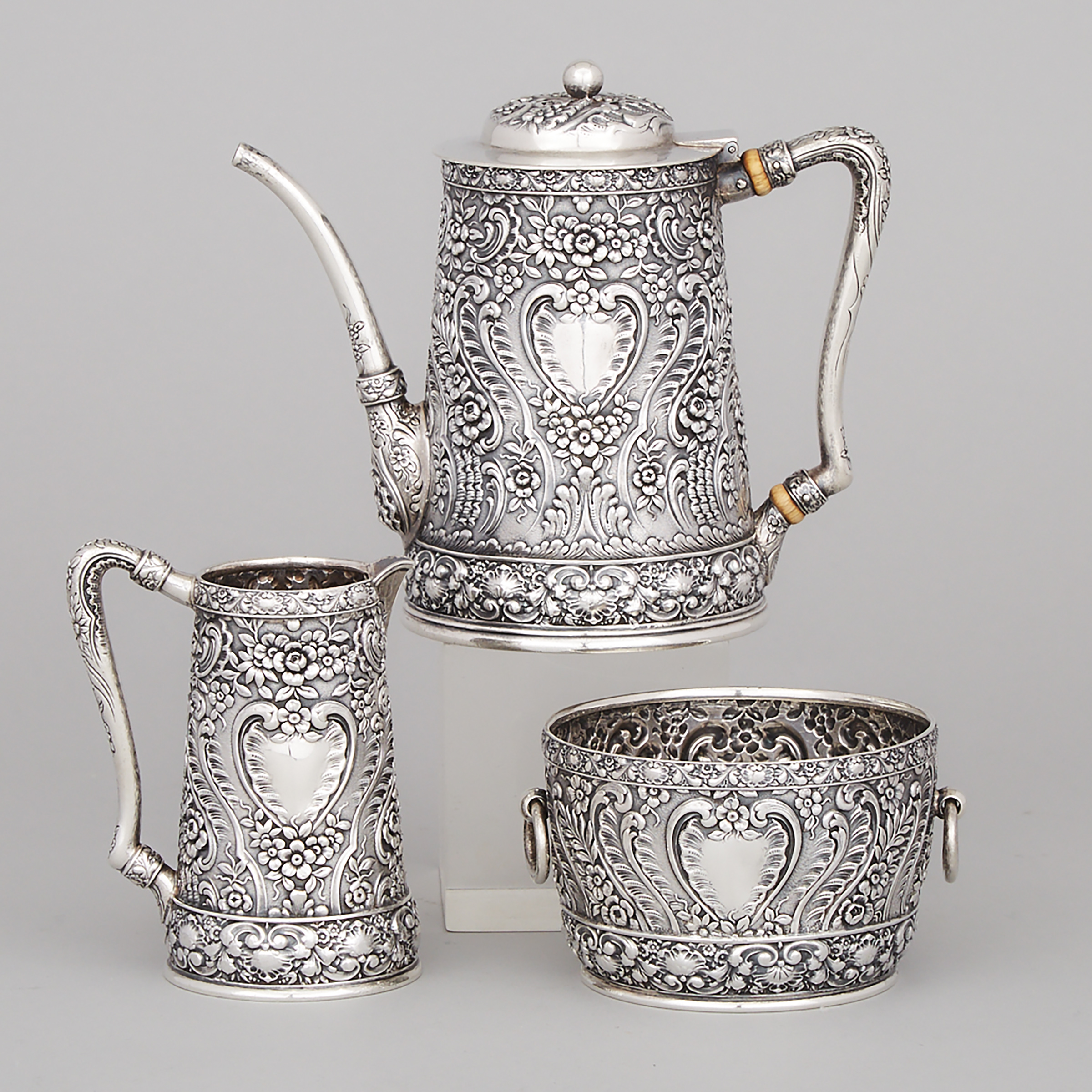 American Silver Coffee Service, Tiffany & Co., New York, N.Y., c.1891-1902